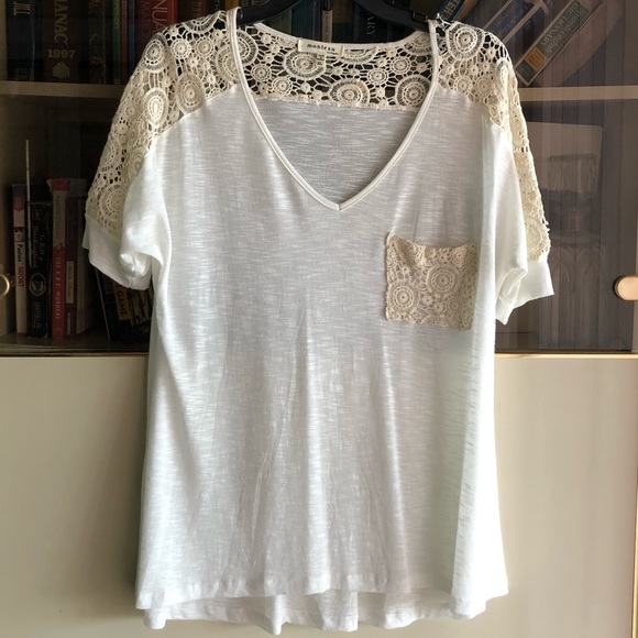 Monteau Tops - Beautiful “MONTEAU” collection sheer top(XL)NYOT